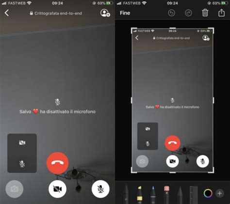 Screenshot di una videochiamata di gruppo per un corso online