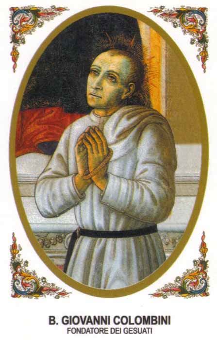 Ritratto di Giovanni Colombini, fondatore dei Gesuati