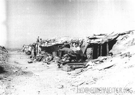 foto storica delle baracche di Palomeras Altas