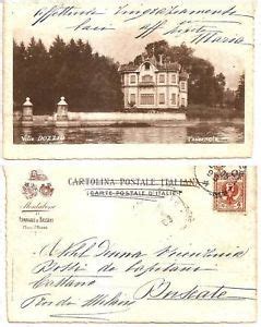 Una cartolina antica raffigurante la Villa Belvedere