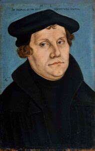 Ritratto di Martin Lutero del 1520