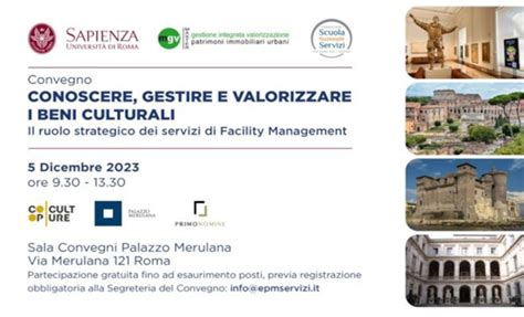 Infografica sulle discipline coinvolte nella gestione dei beni culturali