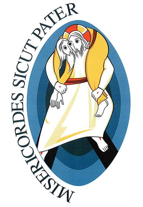 Logo ufficiale del Giubileo della Misericordia realizzato da Marko Rupnik