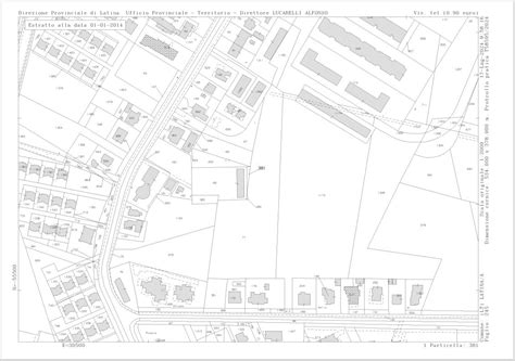 Mappa storica o planimetria della zona di Marignolle con indicazione della via
