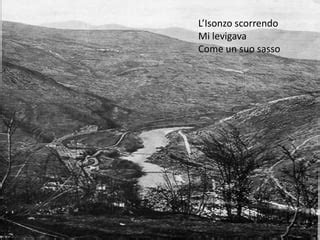 Mappa dei fiumi citati nella poesia di Ungaretti: Serchio, Nilo, Senna, Isonzo
