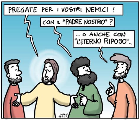 Disegno a fumetti che illustra un episodio del Vangelo