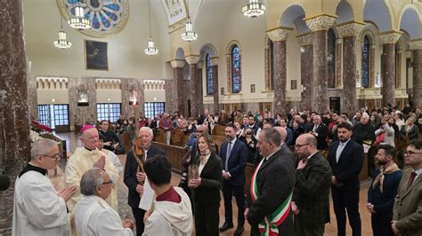 Cerimonia di accensione della Fiaccola della Pace e del Perdono a Chicago