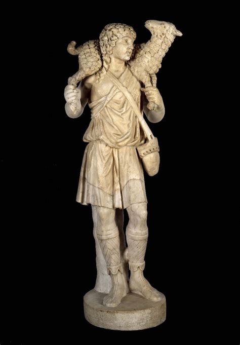 Statuetta del Buon Pastore dei Musei Vaticani