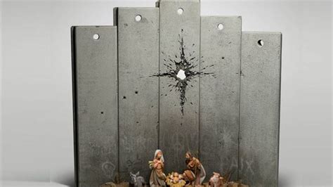 La cicatrice di Betlemme, opera di Banksy
