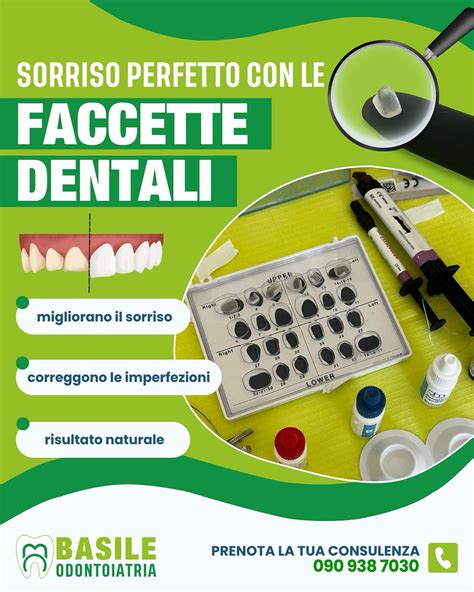 infografica che illustra le fasi di un trattamento odontoiatrico minimamente invasivo