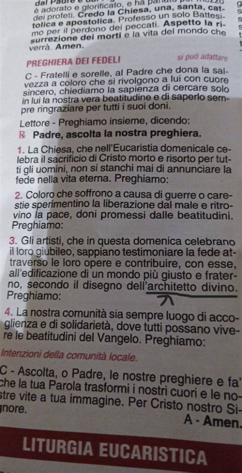 Copertina di un foglietto liturgico o di un pieghevole quaresimale