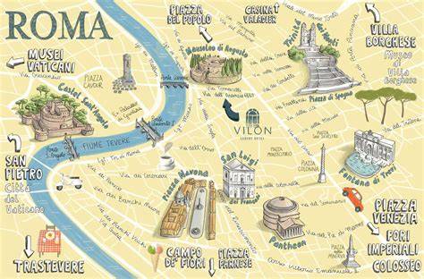 Mappa stilizzata della zona circostante Casa Rossi con i principali punti di interesse e la fermata dell'autobus