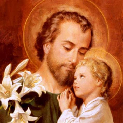 Immagine di San Giuseppe con Gesù Bambino