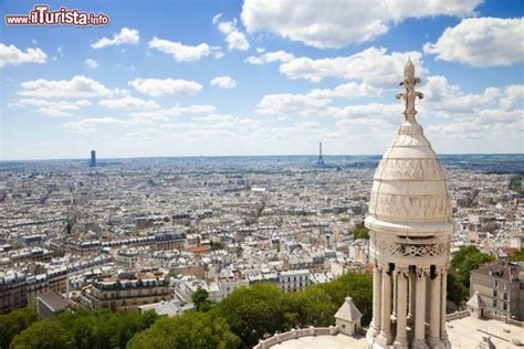 Vista panoramica di Parigi dalla cupola del Sacro Cuore