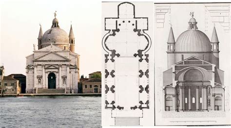 Pianta della Chiesa del Redentore di Andrea Palladio