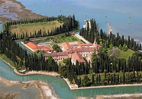 Veduta aerea del Monastero di San Francesco del Deserto