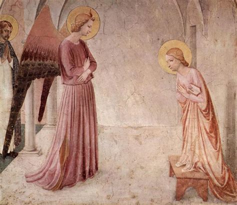 Interno del Convento di San Marco, corridoio del dormitorio con affreschi