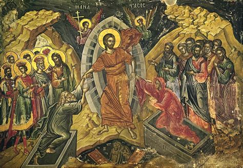 Immagine artistica o simbolica della resurrezione dei corpi