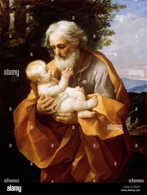 San Giuseppe con il Bambino di Guido Reni con mela