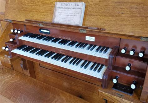 Photo of a historical church organ
