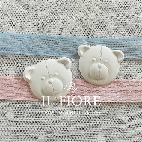 Set di charms AIL a forma di cuore, bimbo, bimba e orsetto