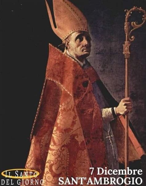Illustrazione storica di Sant'Ambrogio che sconfigge gli Ariani in mezzo alla nebbia