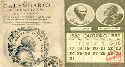 Illustrazione storica di Luigi e Antonio Giglio, con riferimenti al Calendario Gregoriano