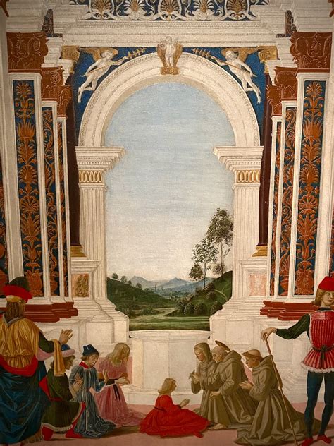 illustrazione di una fanciulla che trova un'immagine sacra in un roveto