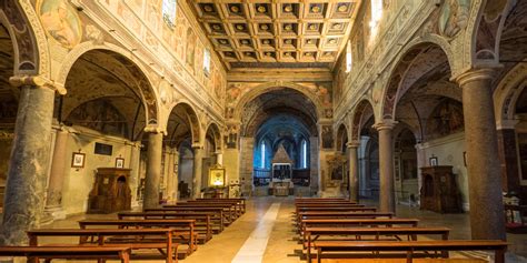Abbazia di Farfa, vista aerea o panoramica