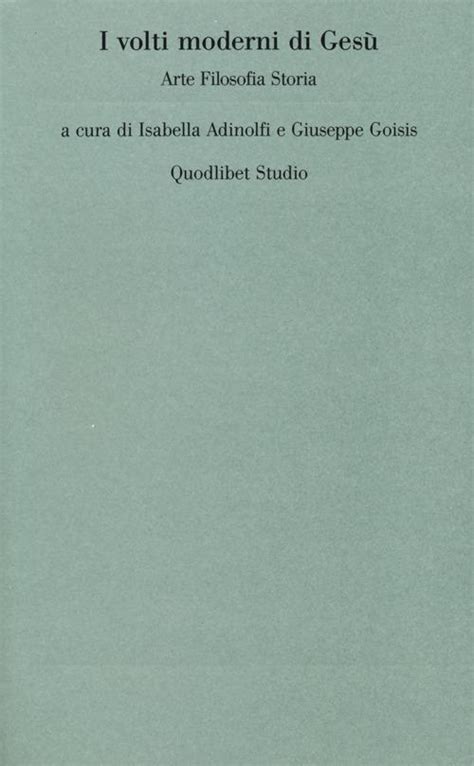 Copertina del libro I volti moderni di Gesù (Edizioni Quodlibet, 2013)