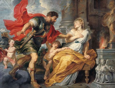 Rappresentazione artistica di Marte e Rea Silvia con i gemelli