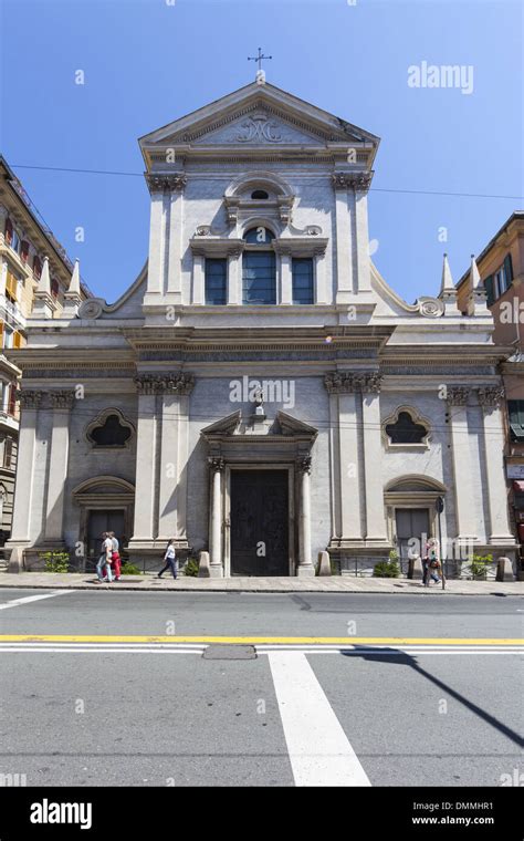 Chiesa di Nostra Signora della Consolazione a Genova, facciata esterna