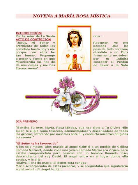 Screenshot dell'interfaccia di un'applicazione mobile per la Novena a Maria Rosa Mistica