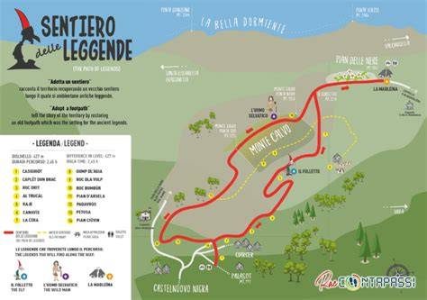 Mappa storica che indica i luoghi delle leggende del crocifisso vendicativo in Italia