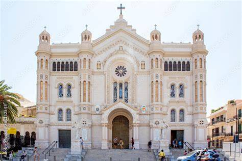 Interior of the Reggio Calabria Cathedral during a solemn celebration
