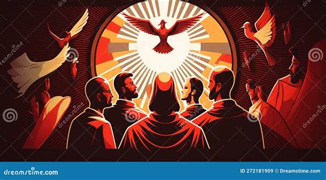 Illustrazione della Pentecoste