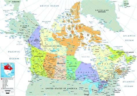 Mappa del Canada con l'ubicazione delle scuole residenziali indigene e la distribuzione delle Prime Nazioni