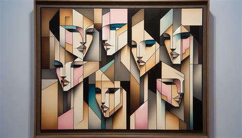 Rappresentazione artistica del processo di ispirazione, con immagini frammentate e connesse