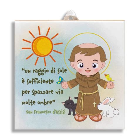 Illustrazione di San Francesco che riceve la Comunione