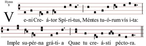 Manoscritto musicale con notazione quadrata