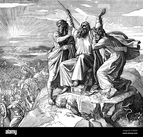 Illustrazione biblica di Aronne e Mosè