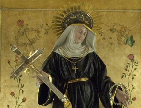 Iconografia di Santa Rita con la spina sulla fronte