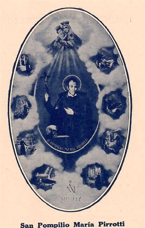 Illustrazione o icona che raffigura San Pompilio Pirrotti o San Giovanni Massias mentre recitano il Rosario