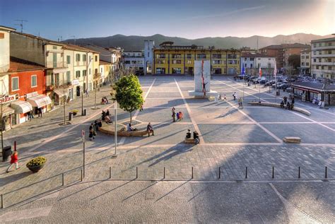 Mappa storica della zona di Pistoia e Quarrata con evidenziata la località di Lucciano