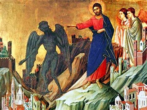 Gesù tentato nel deserto, figure bibliche delle tentazioni