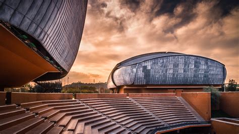 Veduta aerea dell'Auditorium Parco della Musica