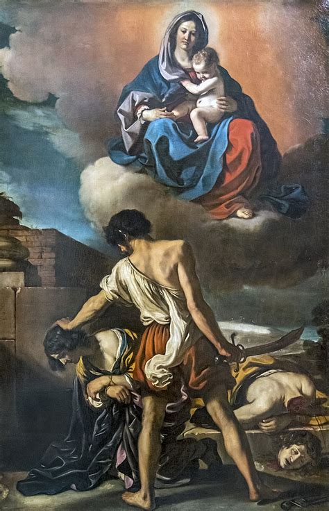 Martirio dei Santi Giovanni e Paolo, opera di Guercino
