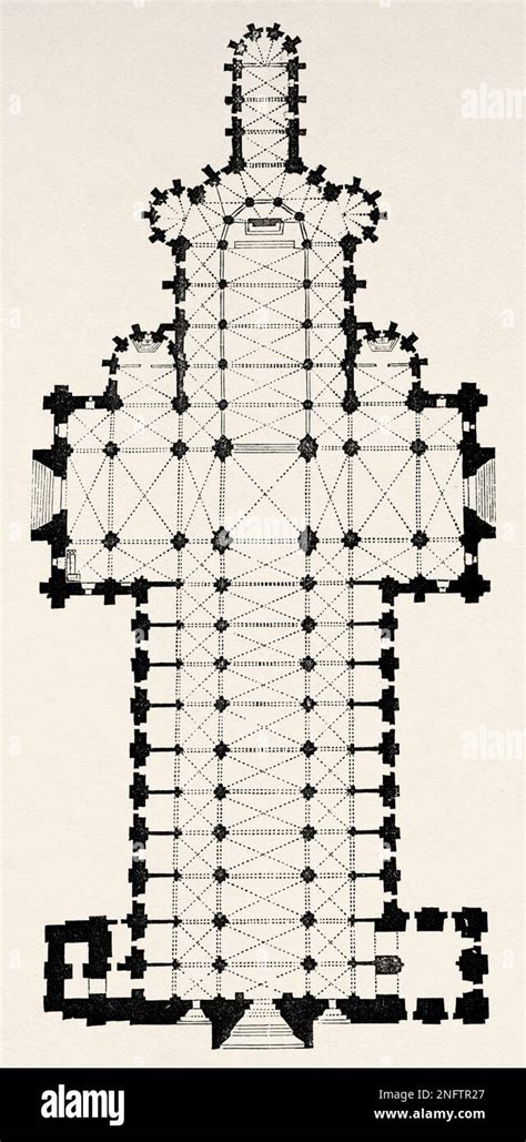 Pianta storica della Cattedrale di Alba con evidenza delle stratificazioni archeologiche e architettoniche