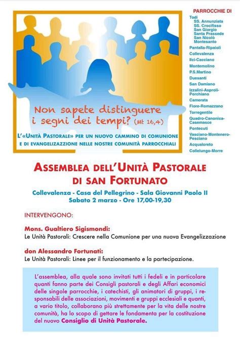 Infografica sulla struttura delle Unità Pastorali e dei Consigli Pastorali nella Diocesi di Vittorio Veneto