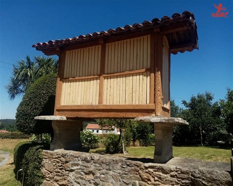 Hórreos, i tradizionali granai galiziani in pietra